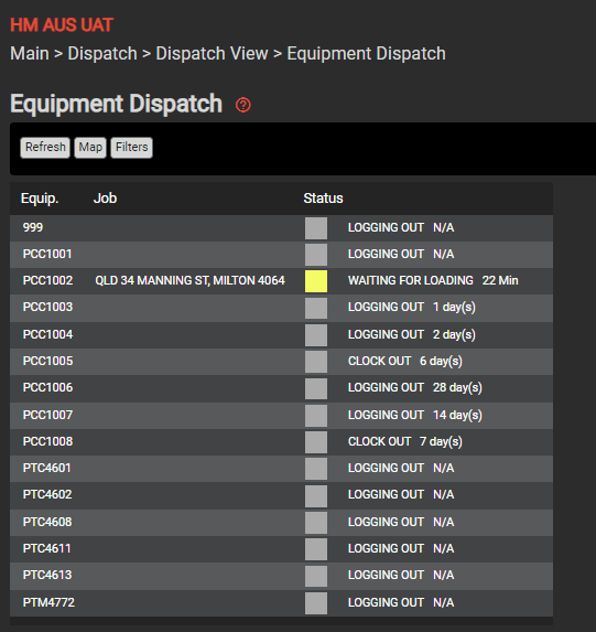 equipment_dispatch_view Equipment Dispatch View