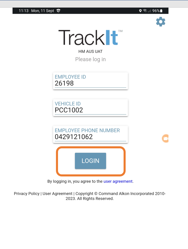 login_button Login Button